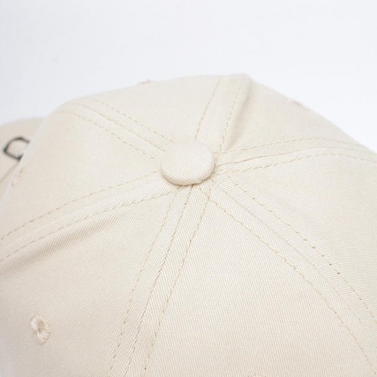 Men Cotton Buckle Decoration Letters Embellished Peaked Cap Classics Outdoor Sun Hat Men Cotton Buckle Decoration Letters Embellished Peaked Cap Classics Outdoor Sun Hat