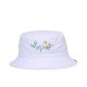 NUZADA Unisex Embroidery Outdoor Double-Sided Fisherman Hat Cotton Bucket Cap Sunshade Fishing Hat NUZADA Unisex Embroidery Outdoor Double-Sided Fisherman Hat Cotton Bucket Cap Sunshade Fishing Hat