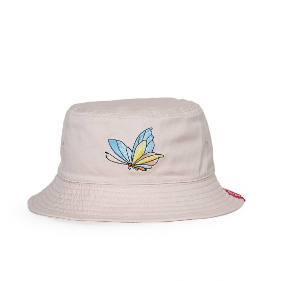 NUZADA Unisex Embroidery Outdoor Double-Sided Fisherman Hat Cotton Bucket Cap Sunshade Fishing Hat NUZADA Unisex Embroidery Outdoor Double-Sided Fisherman Hat Cotton Bucket Cap Sunshade Fishing Hat