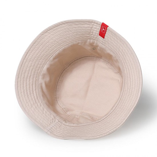 NUZADA Unisex Embroidery Outdoor Double-Sided Fisherman Hat Cotton Bucket Cap Sunshade Fishing Hat NUZADA Unisex Embroidery Outdoor Double-Sided Fisherman Hat Cotton Bucket Cap Sunshade Fishing Hat