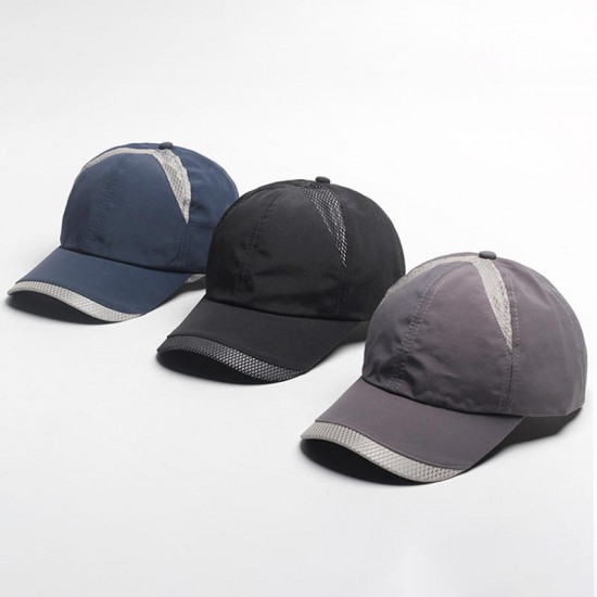 Unisex Outdoor Sport Quick-Drying Sunshade Dome Mesh Baseball Cap Hat Unisex Outdoor Sport Quick-Drying Sunshade Dome Mesh Baseball Cap Hat