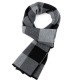 180CM Men Winter Patchwork Thicken Warm Scarves Knitting Soft Neckercheif Scarf