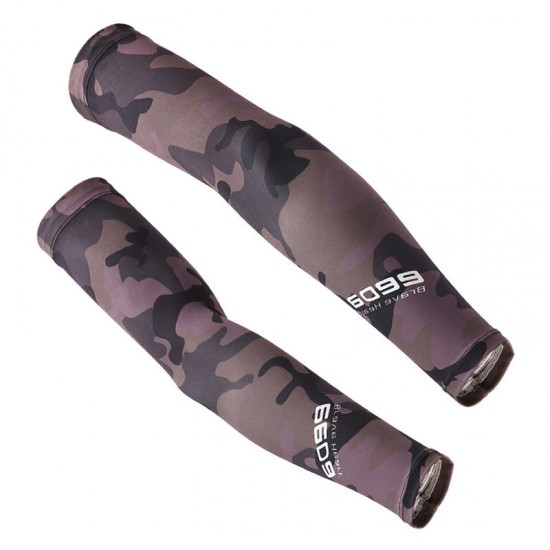 1Pair UV Protection Cycling Fishing Camouflage Breathable Cooling Arm Sleeves for Men Women