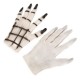 Halloween White Ghost Gloves  Masquerade Costume Party Cosplay Props Clothing Accessories