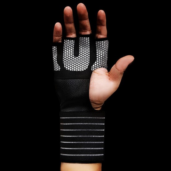 Men Half-finger Cycling Bicycle Sport Gloves Gym Anti-slip Dumbbell Weightlifting Gloves