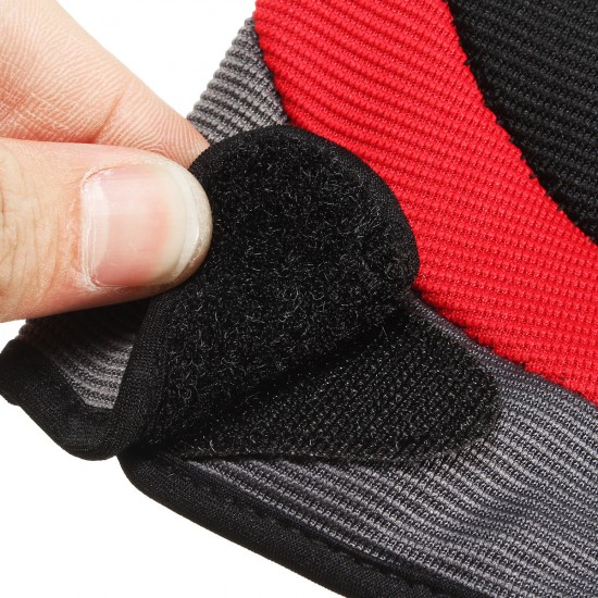 Men Male Nylon Fiber Thread Driving Gloves Full Fingers Thick Skidproof Outdoor Cycling Mittens