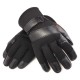 Men Male Nylon Leather Thread Driving Gloves Thick Skidproof Outdoor Cycling Mittens