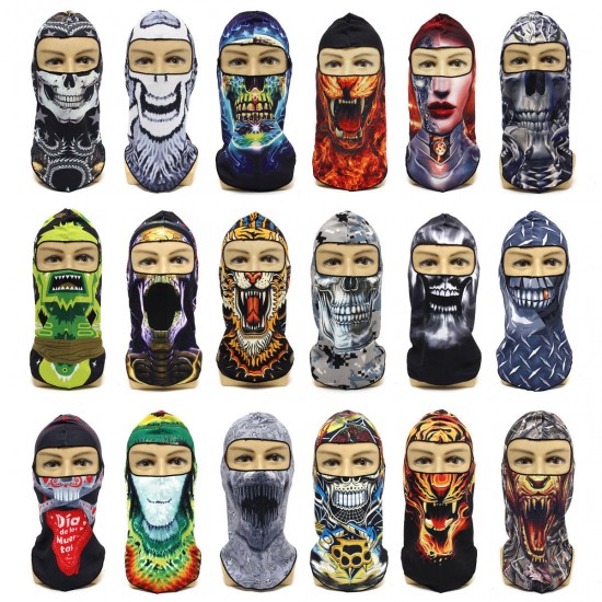 Men Male Outdoor Cycling Bicycle Ski Multifunctional Neck Full Face Mask Hat Motorcycle Cap Scarf