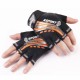 Unisex Microfiber Cycling Bicycle Half Finger Gloves Gym Outdoor Sport Fingerless Mittens