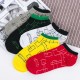 5 Pairs Men Summer Thin Cotton Short Tube Socks Breathable Sweat Deodorant Shallow Sock