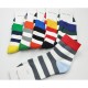 A.E.SHON Mens Stripe Socks Colours Cotton Socks