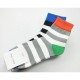 A.E.SHON Mens Stripe Socks Colours Cotton Socks