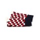 Contrast Color British Style Fashion Plaid Socks Cotton Sweat-discharge Antibacterial Stockings