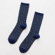 Men Plaid Medium Long Tube Socks Outdoor Casual Deodorization Athletic Sock