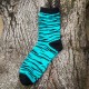 Men Stripe Combed Cotton Tube Socks Outdoor Deodorization Athletic Sock