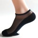 Men Summer Breathable Sweat Absorption Invisible Boat Socks Solid Color Ankle Sock
