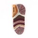 Mens Retro National Style Spell Colors Breathable Invisible Cotton Boat Socks