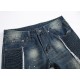 European Mens Fashion Casual Plus Size Motorcycle Straight Machine Jeans
