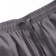 ChArmkpR Men's Outdoor Cotton Loose Casual Elastic Waist Pure Color Cargo Pants