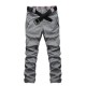 Fashionable Casual Men's Designed Straight Slim Fit Long Pants