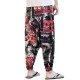 INCERUN Men Ethnic Printing Loose Casual Harem Trousers Cotton Big Size Pants