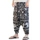 INCERUN Men Ethnic Printing Loose Casual Harem Trousers Cotton Big Size Pants