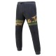 Men's Casual Jacquard Elastic Pants National Style Printing Drawstring Sport Trousers