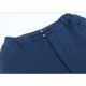 Men's Chinese Style Pure Color Cotton Loose Elastic Waist Casual Harem Pants