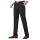 Autumn Winter Thermal Velvet Straight Suit Pants Middle-aged Men Casual Business Thick Warm Trousers