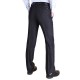 Autumn Winter Thick Straight Business High Waisted Trousers Men's Casual Suit Pants