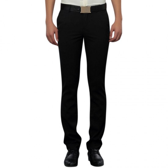 Men's Business Casual Suit Pants Summer Non-ironing Wrinkle-free Slim-fit Feet Thin Trousers