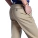 Men's Casual Straight Mid-waist Trousers Fashion Business Loose Pants