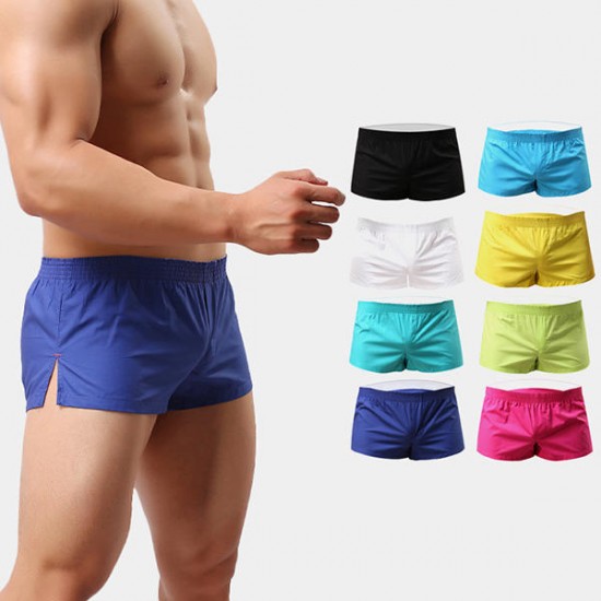 Arrow Pants Casual Sexy Home Low Waist Outerwear Inside Pouch Breathable Boxers Underpants for Men