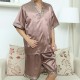 Casual Home Soft Bath Bathrobe Steam Sauna Suits Printing Sleepwear Sets for Men