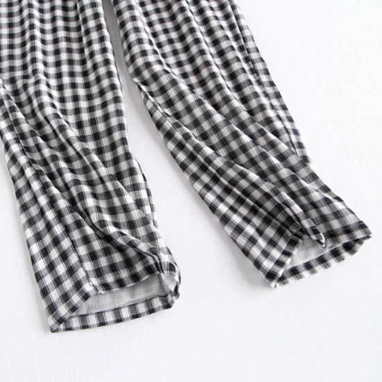 Casual Soft Comfy Cotton Skin-friendly Home Lounge Sleepwear Long Pants for Men