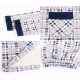 Comfortable Warm Plaid Casual Home Sleeping Pajamas Suit for Men