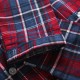 Cotton Comfortable Plaid Long Sleeve Casual Home Sleeping Pajamas Suit for Men