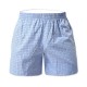 Cotton Plaid Loose Leisure Home Casual Beach Board Boxer Shorts for Men