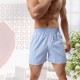 Cotton Plaid Loose Leisure Home Casual Beach Board Boxer Shorts for Men