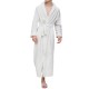 Flannel Thick Warm Winter Full Length Pajamas Sleepwear Robe Bathrobe for Men Flannel Thick Warm Winter Full Length Pajamas Sleepwear Robe Bathrobe for Men