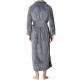 Flannel Thick Warm Winter Full Length Pajamas Sleepwear Robe Bathrobe for Men Flannel Thick Warm Winter Full Length Pajamas Sleepwear Robe Bathrobe for Men