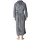 Flannel Thick Warm Winter Full Length Pajamas Sleepwear Robe Bathrobe for Men