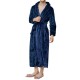 Flannel Thick Warm Winter Full Length Pajamas Sleepwear Robe Bathrobe for Men