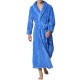 Flannel Thick Warm Winter Full Length Pajamas Sleepwear Robe Bathrobe for Men Flannel Thick Warm Winter Full Length Pajamas Sleepwear Robe Bathrobe for Men
