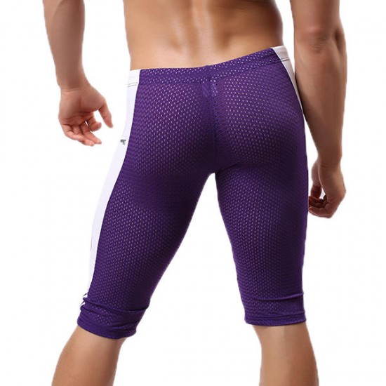 BRAVE PERSON Mens Sport Mesh Breathable Yoga Shorts