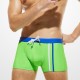 Hit Color Drawstring Quickly Dry Beach Shorts Boxers Trunks For Men