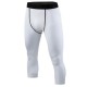 INCERUN Men Sport Compression Running Mid-rise Calf-Length Trousers Tight Pants