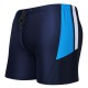 Men Plus Size Comfy Quick Drying Boxer Swim Trunks Swimwear