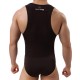 Men's Sexy Bodysuit Wrestling Onesie Transparent Mesh Lingerie Wrestling Leotard Hot Body Suits