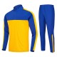 Outdoor sports Football Training Suit Casual Half Zipper Mens Long Sleeved Sportswears Suit